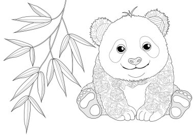 Sanat terapisi için boyama. Asya 'nın hayvanları ve bitkileri. Renkli sayfalarla dolu bir dünya turu ile rahatlatıcı ve eğitici bir yolculuk.