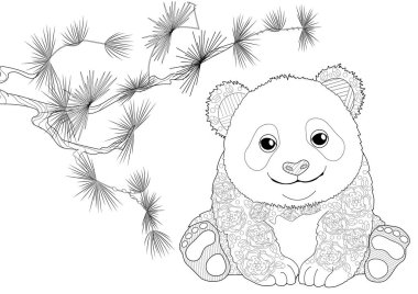 Sanat terapisi için boyama. Asya 'nın hayvanları ve bitkileri. Renkli sayfalarla dolu bir dünya turu ile rahatlatıcı ve eğitici bir yolculuk.