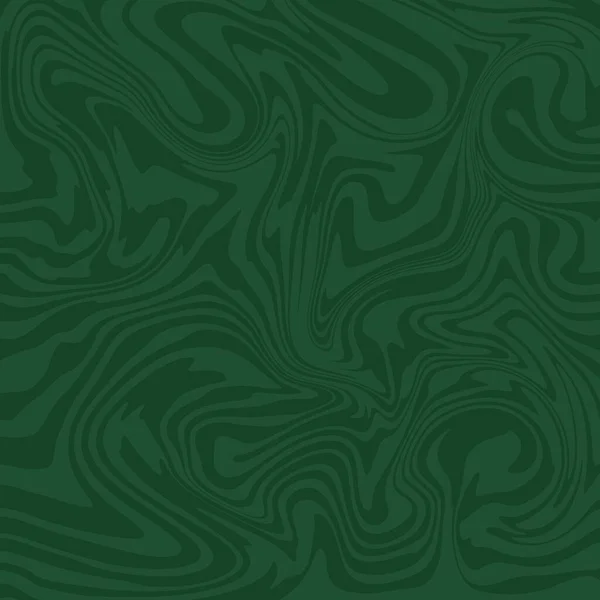 嬉皮士70年代绿色大理石液体涡旋波模式 — 图库照片