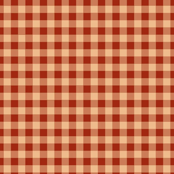 Brown Autumn Chessboard Checkered Gingham Y2K Pattern — Stock Photo, Image