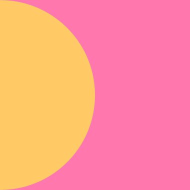 Pembe Yarım Çember Yarım Ay Orta Çağ Modern 