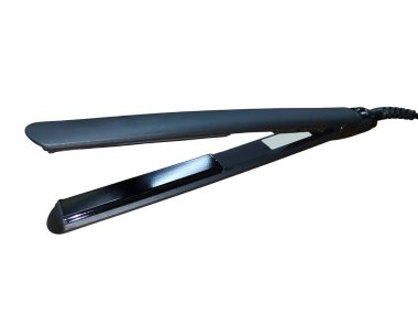 Beyaz arka planda genel markasız saç düzleştirici