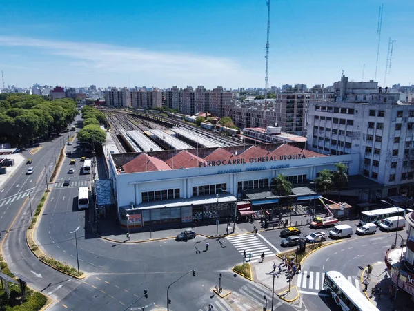 Terminal Stacji Lacroze Kolei Urquiza Chacarita — Zdjęcie stockowe