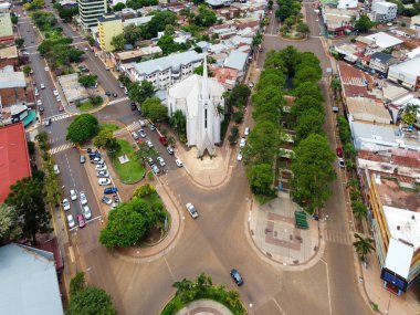 Padua Katedrali 'nden Aziz Anthony' nin hava manzarası, Obera Kilisesi turizm merkezi ve buluşma noktası, kentteki kültürel ve sosyal önemini gözler önüne seriyor..