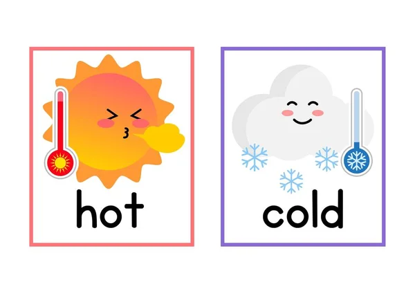 Colorful The Weather Today Circle Time Chart Flashcards - 5