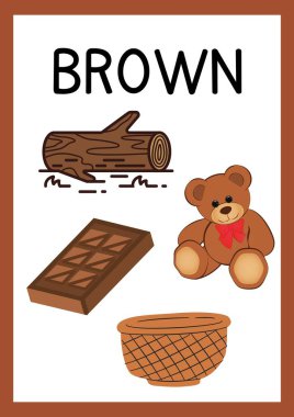 Resimli Renkler Flaşkartları - 9