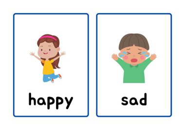 Karşıt Flashcard - 6 sanat grafik tasarımı