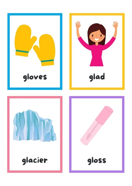 stock image Gl Consonant Blend Flashcards - 2