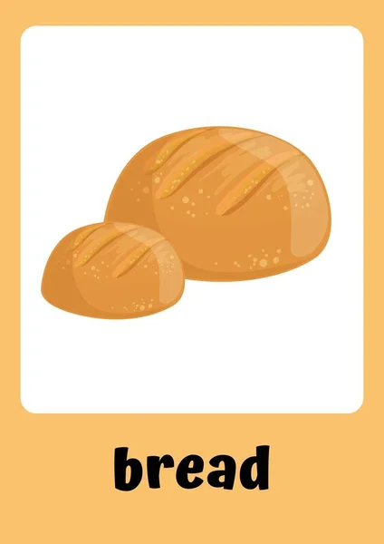 Illustrative and Colorful Orange Food Flashcards - 3