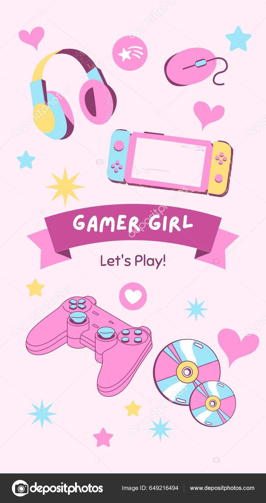 Pastel Rosa Simple Lindo Kawaii Juego Fondo Pantalla Del Teléfono  Ilustración de stock #649216494 de ©Meefox123@gmail.com, image size:900x1700