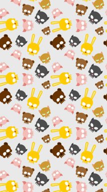 Şirin Hayvan Çizgi Filmi Telefon Duvar Kağıdı