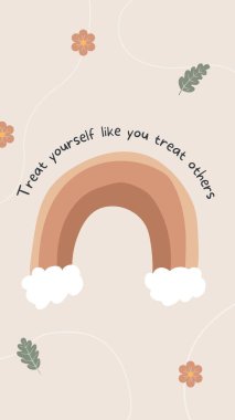 Şirin Resimli Organik Gökkuşağı Kişisel Bakım Hikayesi