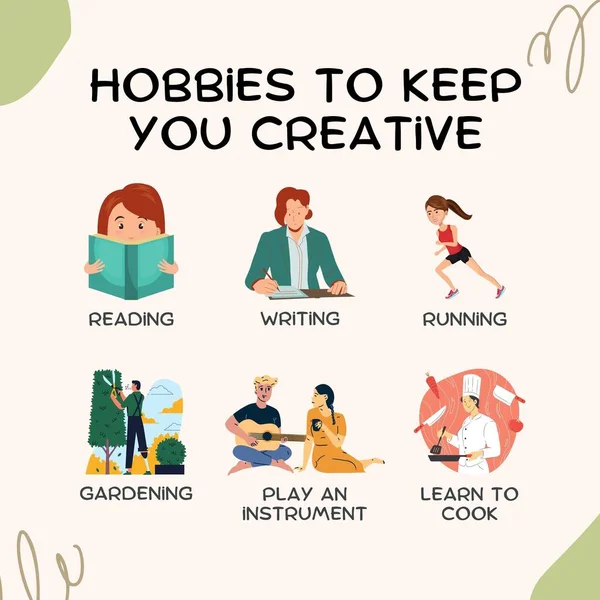Hobby Creatief Houden — Stockfoto