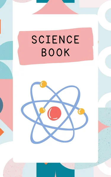 Pastel Geometric Science Book Cover