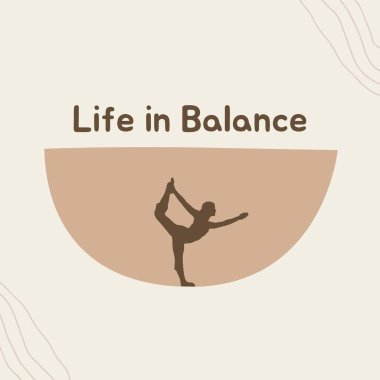 Bej ve Kahverengi Soyut Tırnak Instagram Gönderisi