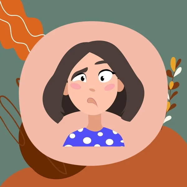 A Character for a Screen Saver with Emotions Illustration Instagram posts