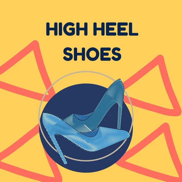 High Heel Shoes Illustration Instagram posts
