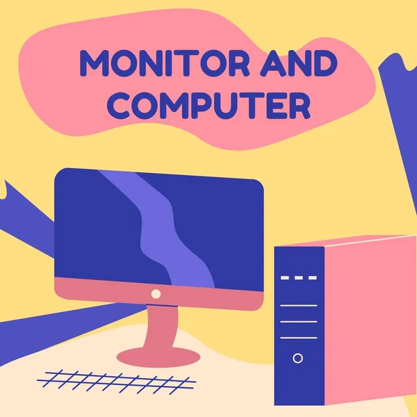 Monitor and Computer Illustration Instagram posts