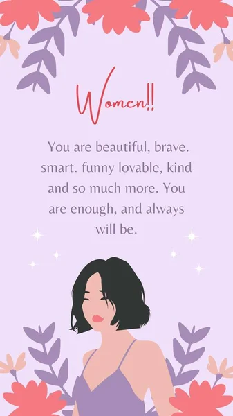International Women's Day Quotes Phone Wallpaper