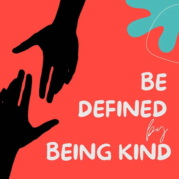 Red Creative Careful Random Acts Kindness Day Instagram Post — Stok fotoğraf
