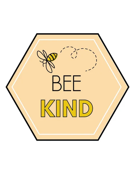 Yellow Kind Hexagonal Kindness Shirt — Photo
