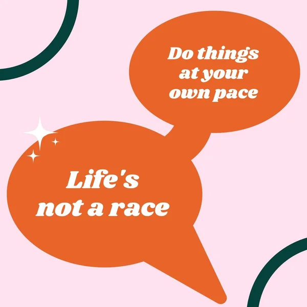 Orange Motivation Life Quote Instagram Post