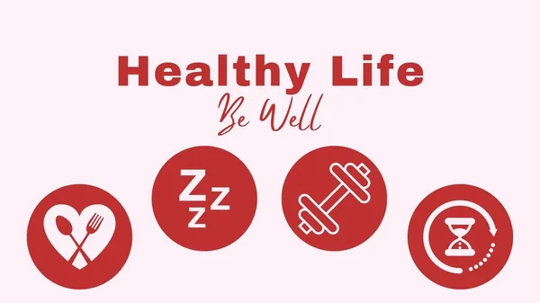 Pink Red Healthy Life Twitter Post
