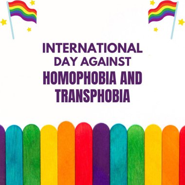 colorfull International Day Against Homophobia And Transphobia instagram post