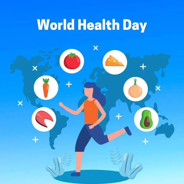 World Health Day Instagram Post — Stock Photo, Image