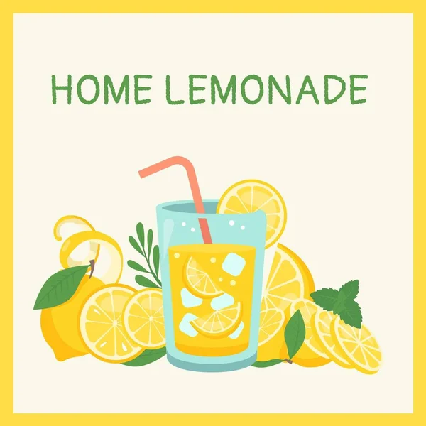 stock image Home Lemonade Instagram Post