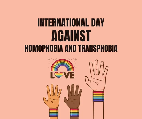 stock image International Day Against Homophobia and Transphobia (Facebook Post)