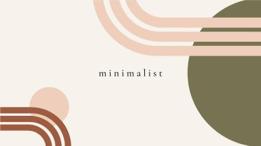 Minimalist Masaüstü Duvar Kağıdı Grafik Tasarımı