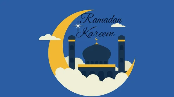 Ramadan Desktop Wallpaper Grafický Design — Stock fotografie