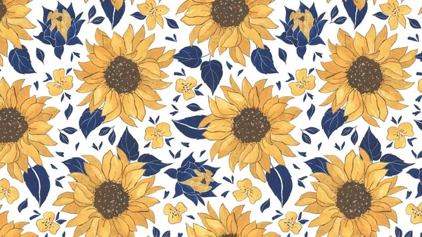 Yellow Sunflower Desktop Wallpaper