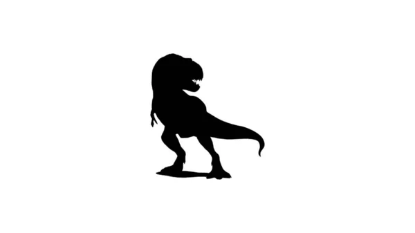 Ästhetische Dinosaurier Desktop Hintergrund — Stockfoto