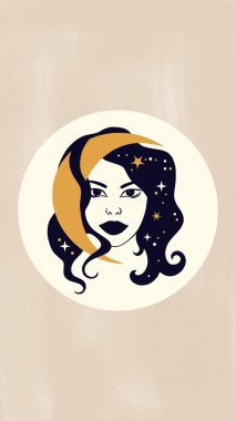 Sihirli ay ışığı kapakları - Instagram hikayesi