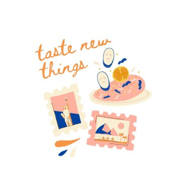 Turuncu ve Pembe Çizim Şirin ve Arkadaşça Seyahat Kupası