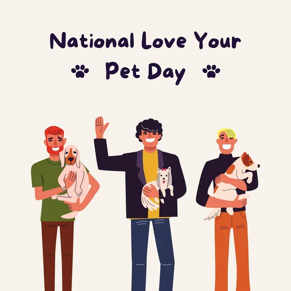 Nationell Kärlek Din Sällskapsdjur Dag — Stockfoto