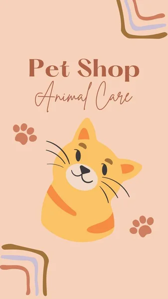 Pet Shop Instagram Story — Stock Photo, Image