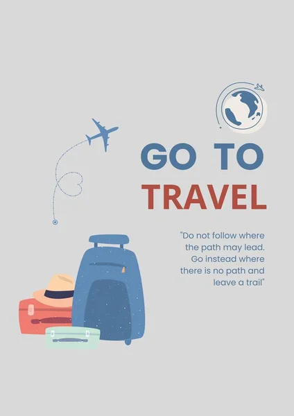 Travel Poster — Stock Photo, Image