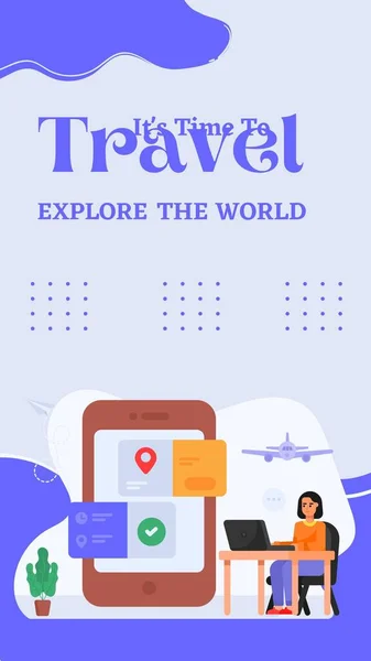Travel (Instagram Story) art graphic design