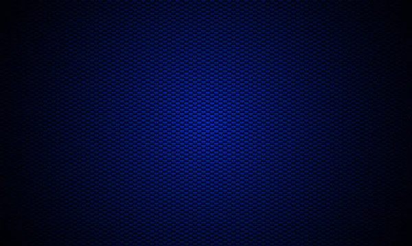 Abstrait Bleu Fibre Carbone Texture Fond — Image vectorielle
