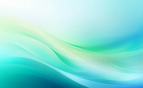 Grüne Und Blaue Farbverlauf Abstrakten Hintergrund Für Banner Web Tapete — Stockvektor