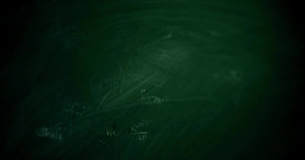 Fórmula Animação Matemática Voando Através Equação Matemática Educação Vídeo Documentário — Vídeo de Stock