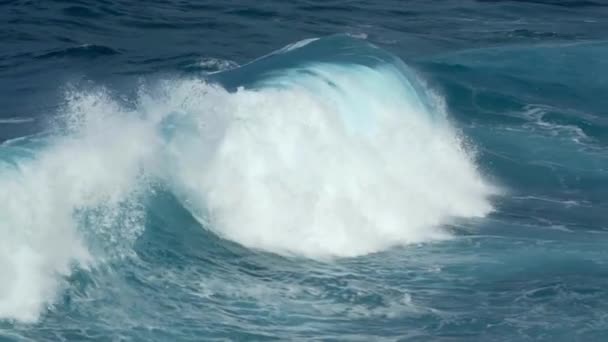 Ombak Air Laut Laut Laut Laut Laut Laut Biru Laut — Stok Video