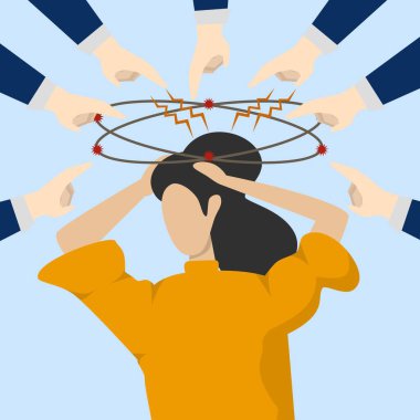 Dev patron, depresif kadın çalışanı işaret edip suçluyor. Toksik işler, iş arkadaşlarını taciz veya sindirme, başarısızlık ve sorumluluk korkusu, kötü kültür depresyondaki çalışanları sıkıyor.