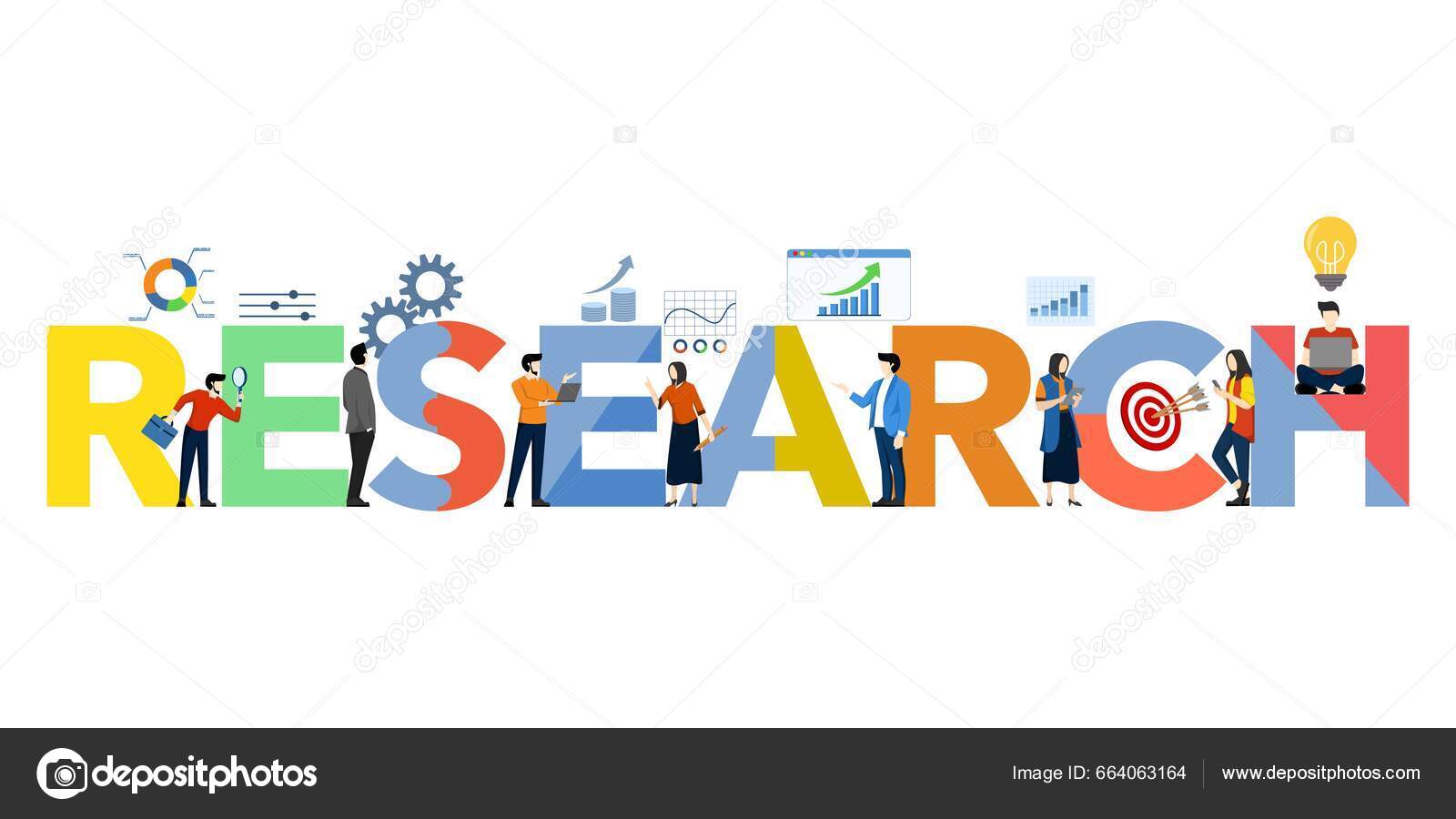 Research Concept Data Idea Analysis Development Business People Working ...