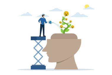 Duygu ya da zihinsel refah kavramı, mutluluk ya da pozitif tutum, endişeleri azaltmak için gevşeme olumlu duyguları artırmak, beyni sulamak bitkilerin gülen yüzünü büyütüyor..