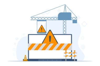 yazılım geliştirme konsepti, inşaat halindeki web sitesi, geliştirme sistemi ve güncelleme sunucusu, web sitesi bakımı, kodlama ve programlama, UI iniş sayfası, web sayfası, mobil uygulama.