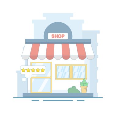 5 yıldızlı mağaza konsepti mağazanın en iyi mağaza olduğunu gösteriyor. Servisi tekrar kullanacağınıza güvenin, müşteri memnuniyeti 5 yıldızlı geri bildirim verir, 5 yıldızlı alışveriş.